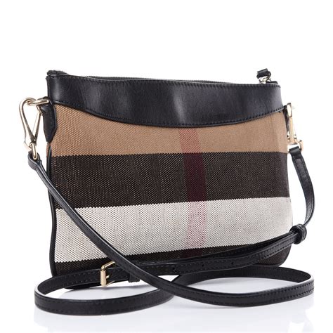 burberry peyton crossbody bag black|BURBERRY House Check Derby Peyton Crossbody .